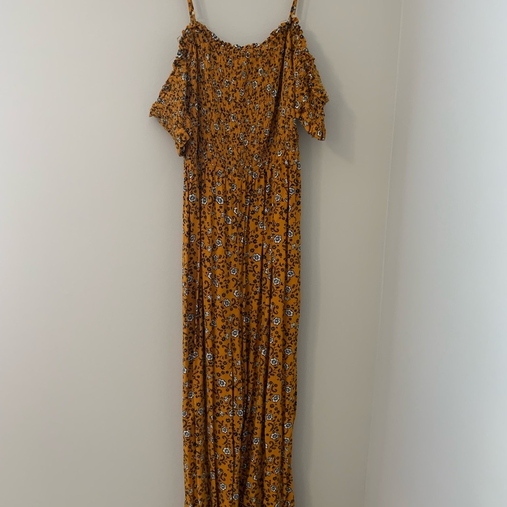 Floral Long Romper